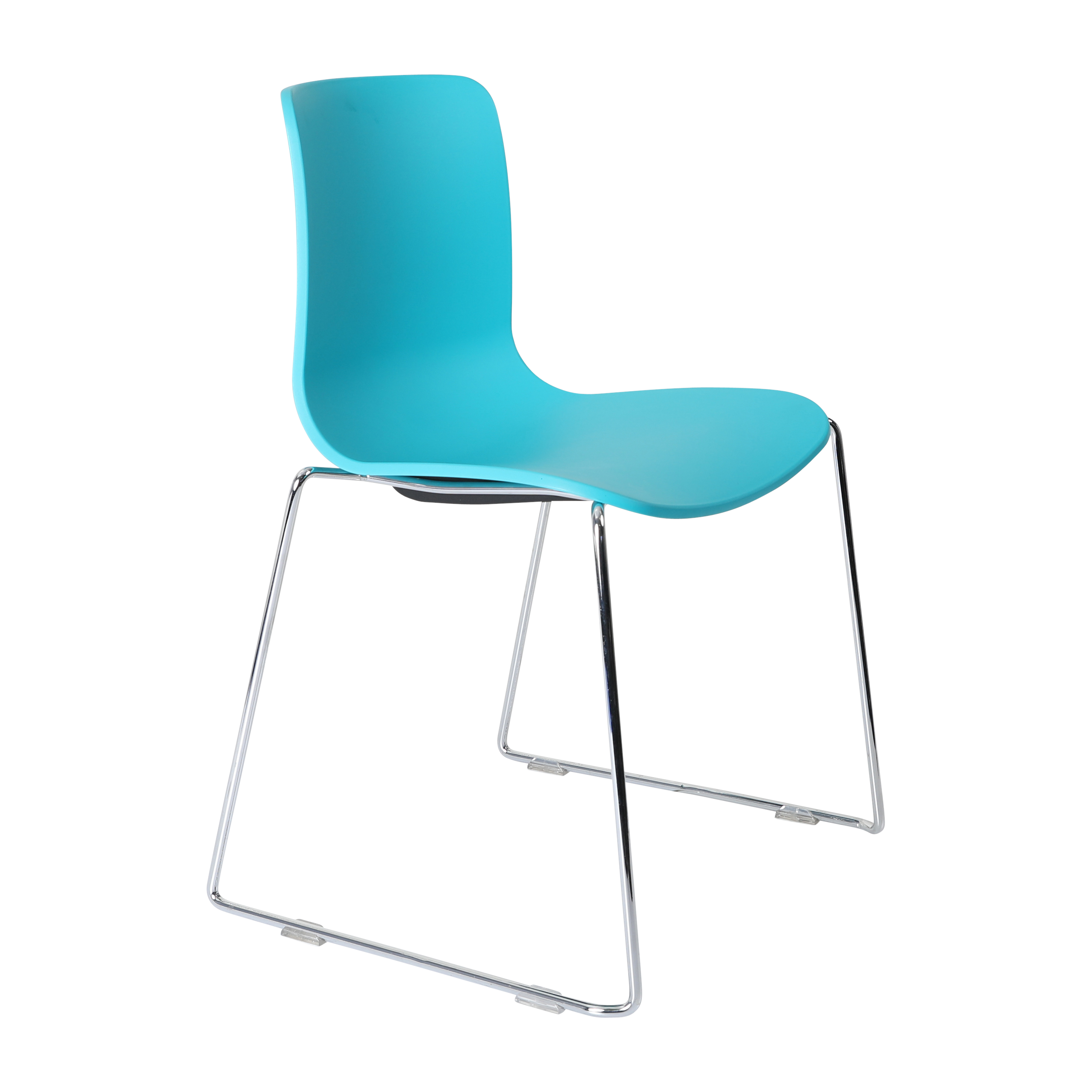 Acti Chair (Teal / Sled Base Chrome)